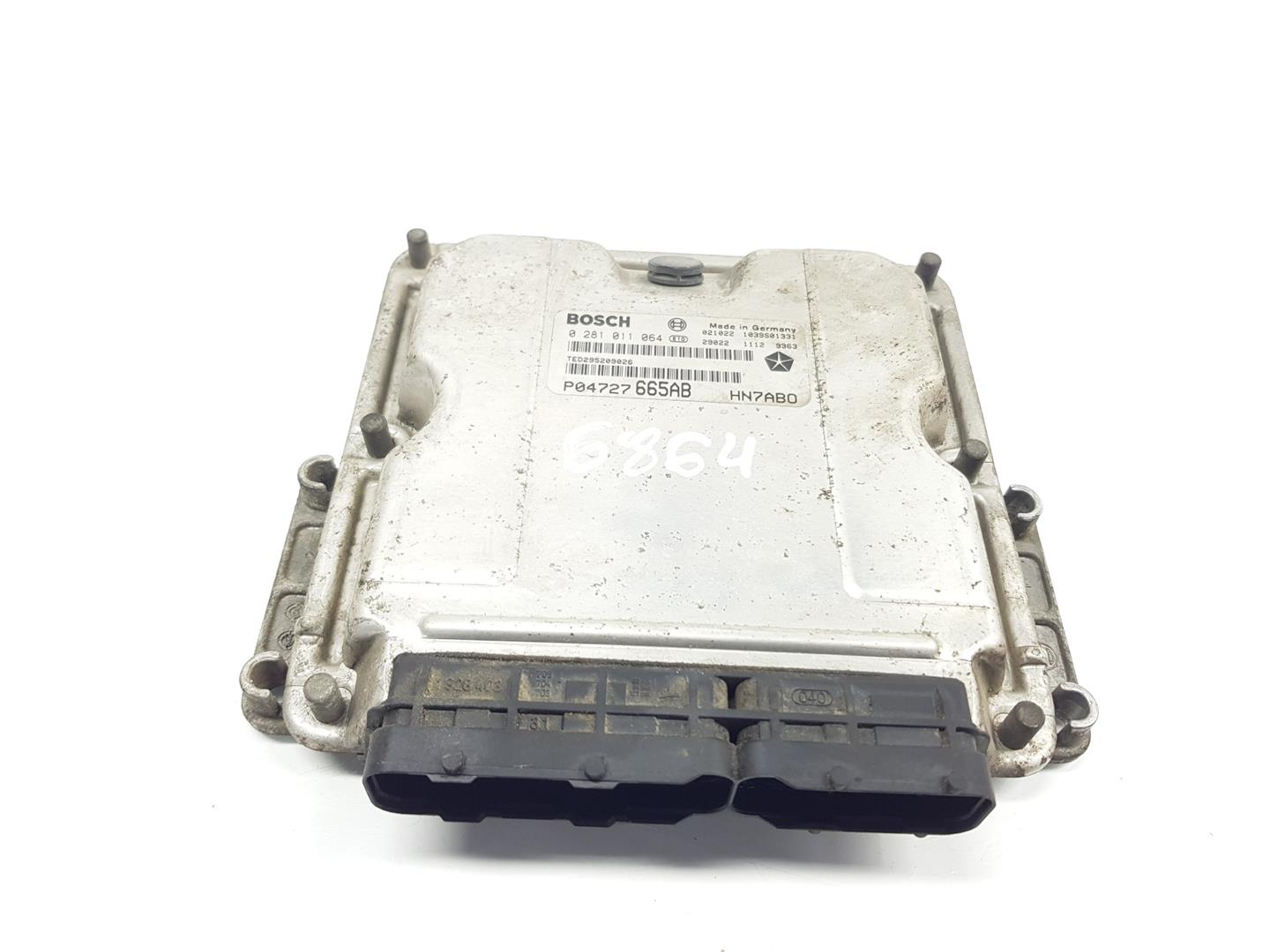 CHRYSLER Voyager 4 generation (2001-2007) Motorstyrenhet ECU P04727665AB, P04727665AB 24244923