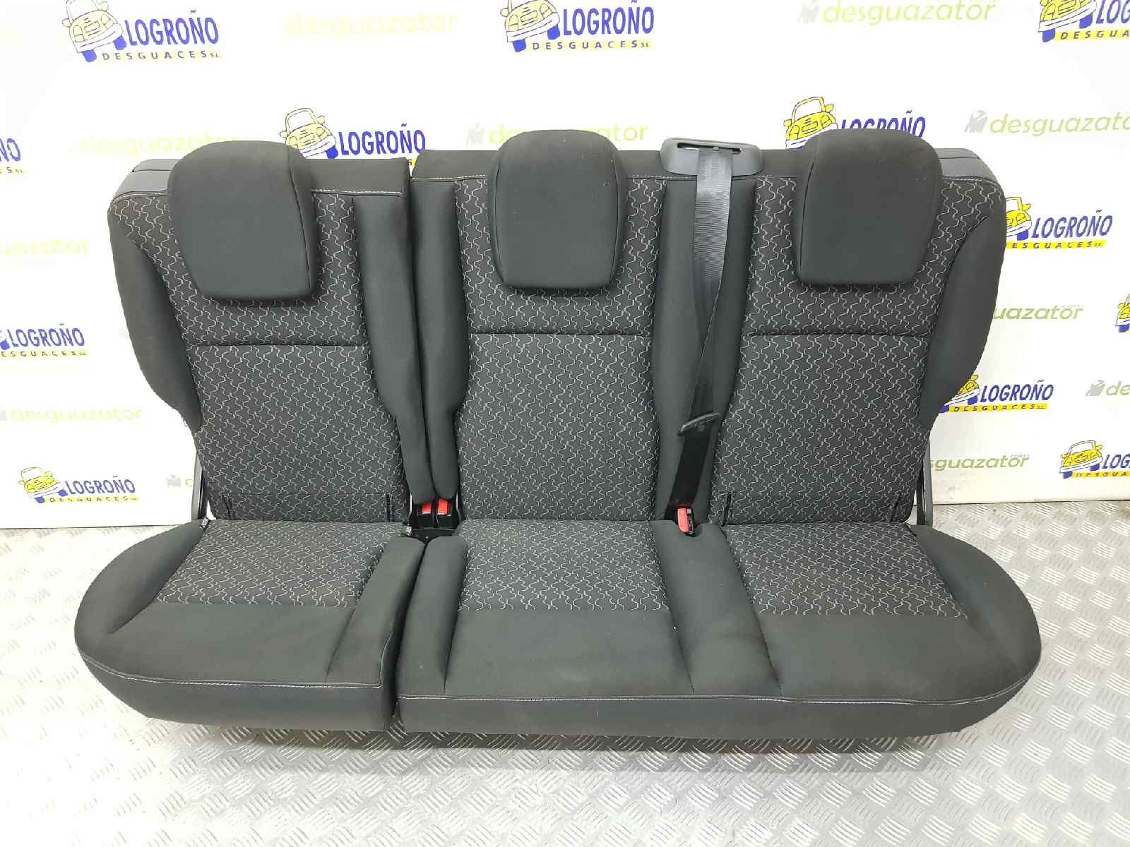 RENAULT Kangoo 2 generation (2007-2021) Scaun spate ASIENTOTRASEROMEDIO, TELA, ABATIBLEMANUAL 22485286