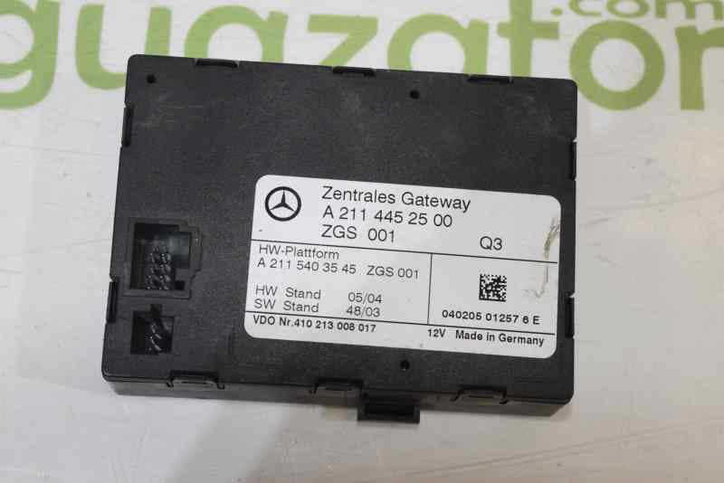 MERCEDES-BENZ E-Class W211/S211 (2002-2009) Gateway блок A2114452500, A2115403545, A2115403545ZGS001 19559049