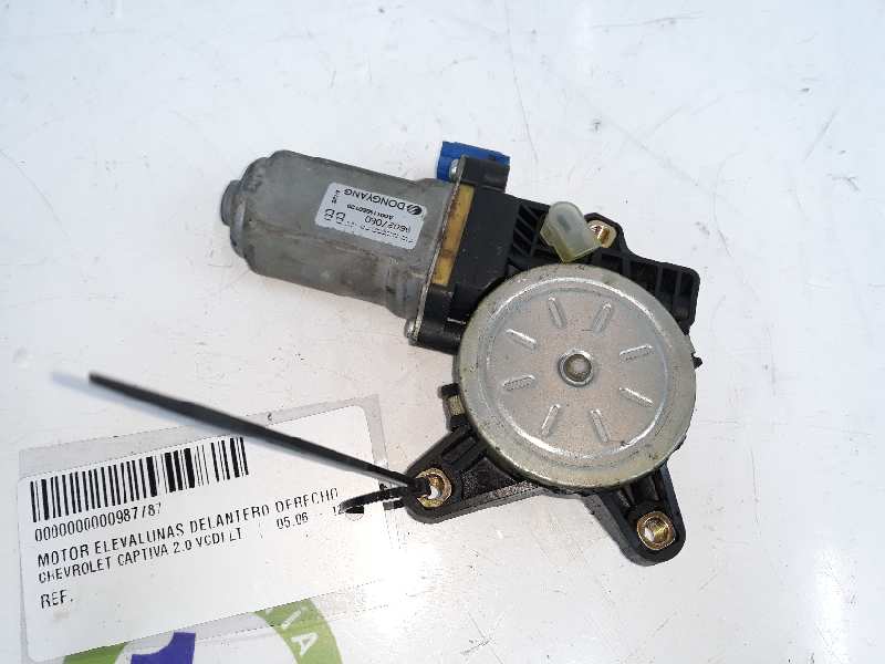 CHEVROLET Captiva 1 generation (2006-2018) Front Right Door Window Control Motor 96627080, A00115660120, 95391355 19631148