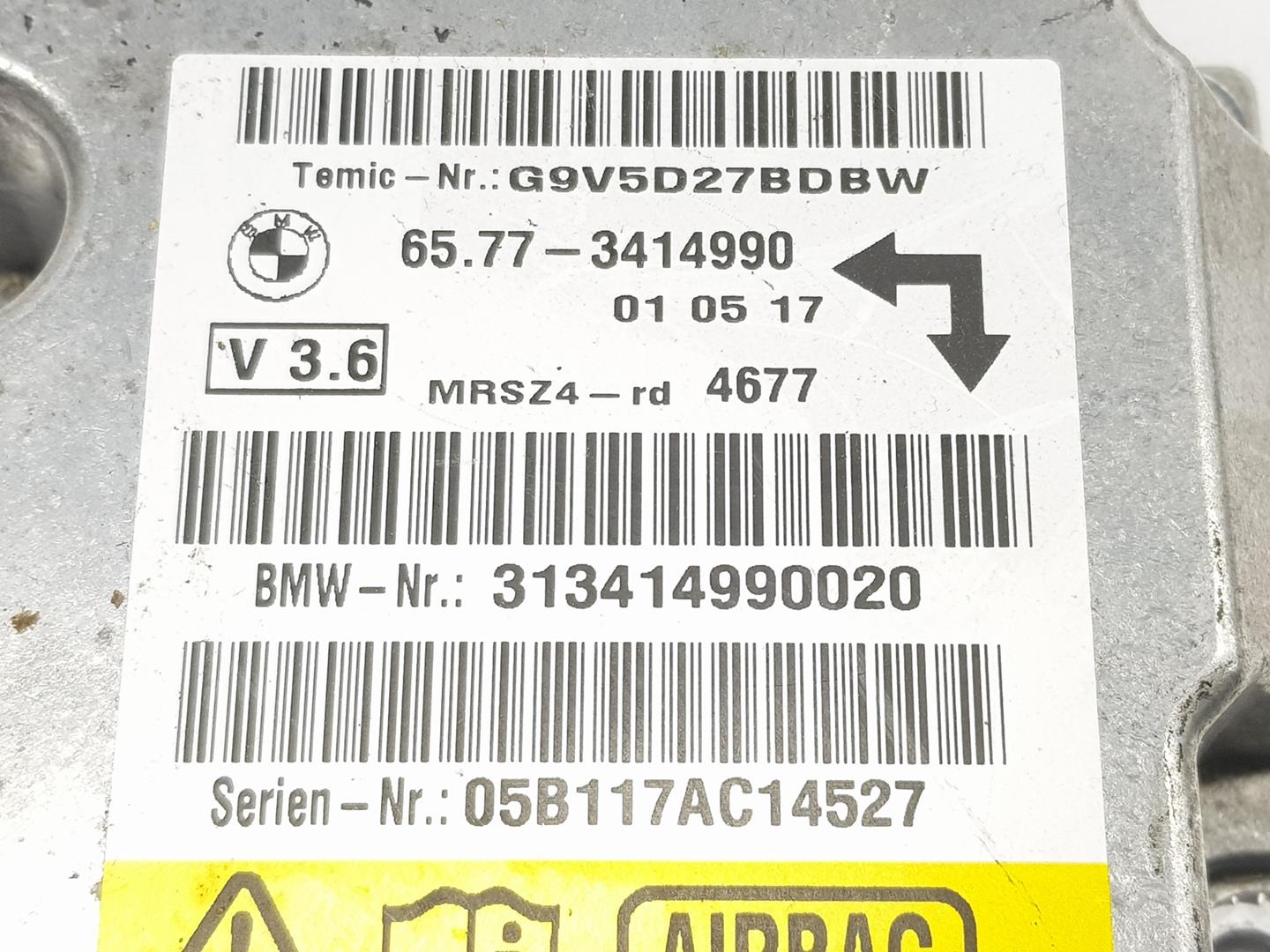 BMW X3 E83 (2003-2010) SRS контролен блок 65773414990, 65773414990 24236100