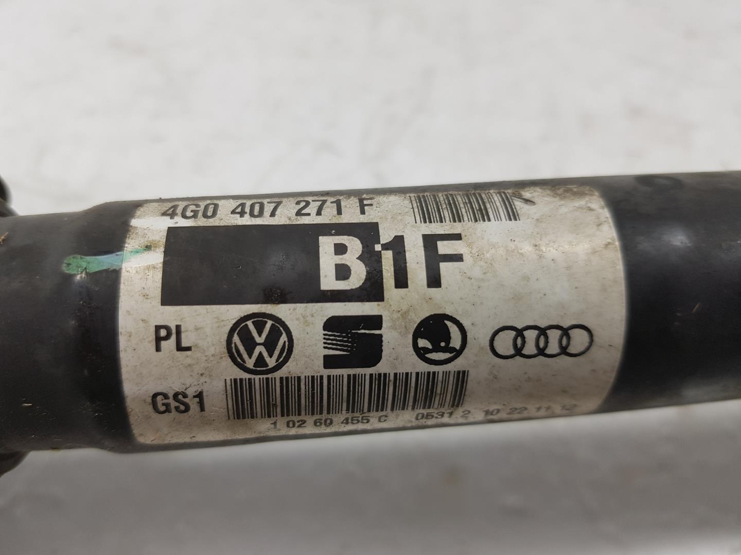 AUDI A6 C6/4F (2004-2011) Μπροστινός αριστερός άξονας μετάδοσης κίνησης 4G0407271F,4G0407271F 19910582