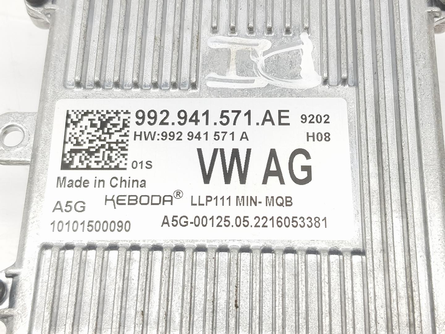 SEAT Alhambra 2 generation (2010-2021) Xenon lys kontrollenhet 992941571AE, 992941571AE 21582986