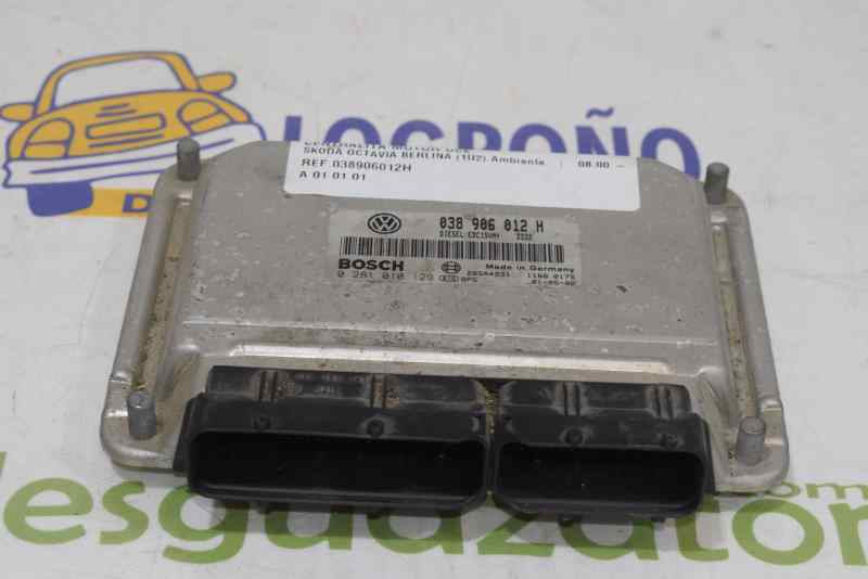 SKODA Octavia 1 generation (1996-2010) Moottorin ohjausyksikkö ECU 038906012H,0281010129 19558083