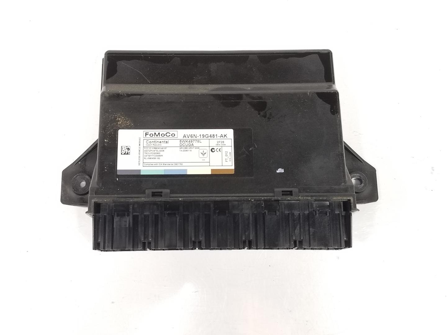 FORD Focus 3 generation (2011-2020) Other Control Units 1829420, AV6N19G481AK 20580152