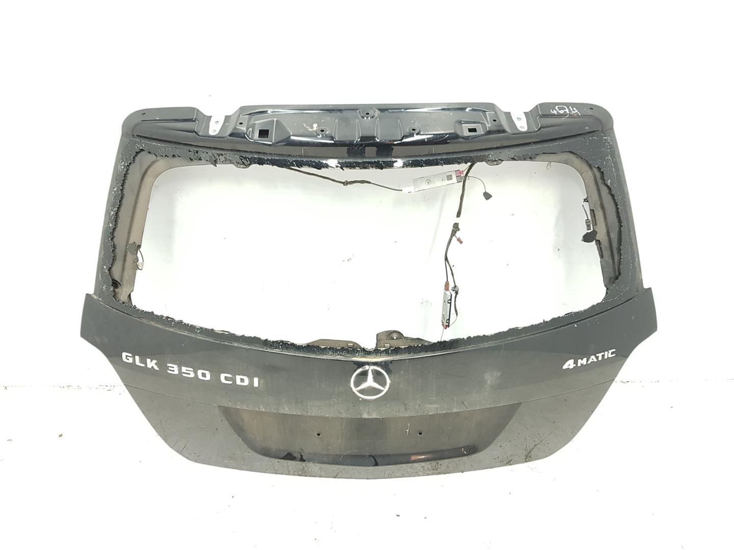 MERCEDES-BENZ GLK-Class X204 (2008-2015) Bootlid Rear Boot A2047400400, A2047400400, COLORNEGRO197 21455297