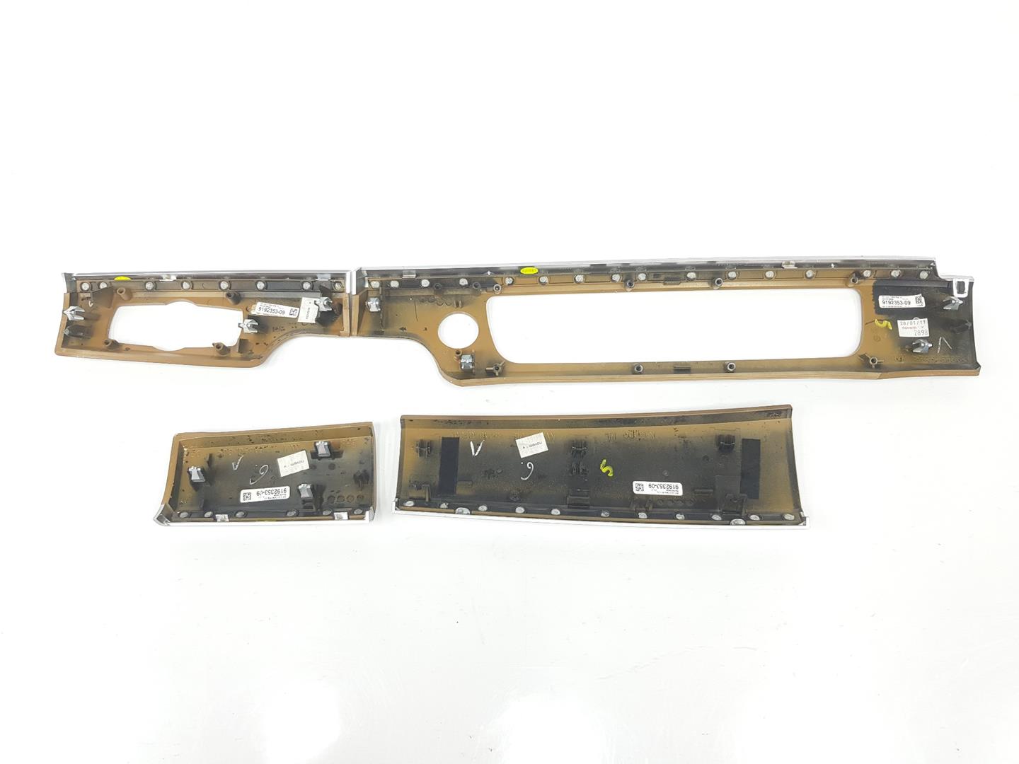 BMW 7 Series F01/F02 (2008-2015) Interiérový kit lišt 51459192353, 9192353 24857212