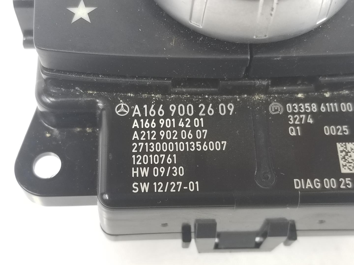 MERCEDES-BENZ M-Class W166 (2011-2015) Navigacijos valdymo ratukas A1669002609, A1669002609 24155306