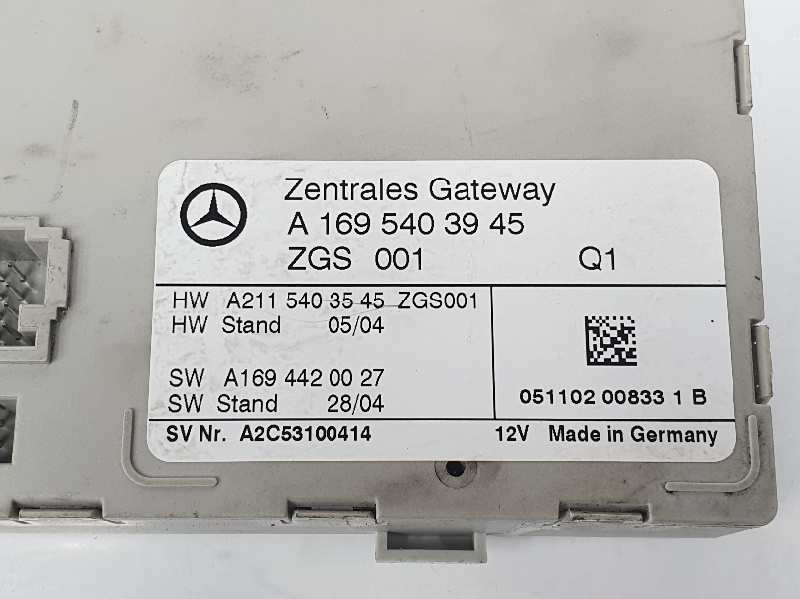 MERCEDES-BENZ B-Class W245 (2005-2011) Gateway Control Unit A1695403945, A1695403945 19747376