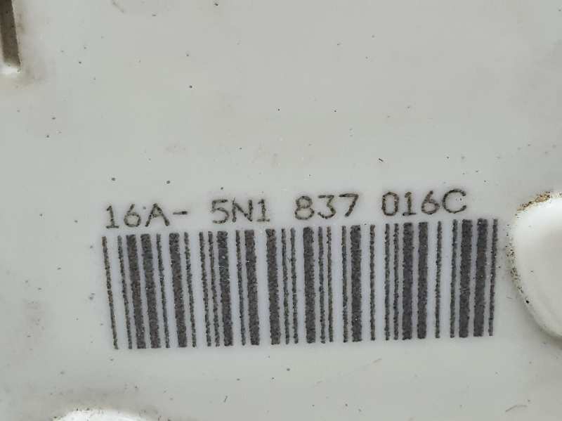 SEAT Ibiza 4 generation (2008-2017) Front Right Door Lock 5N1837016C,5N1837016C,6PINES 19709559