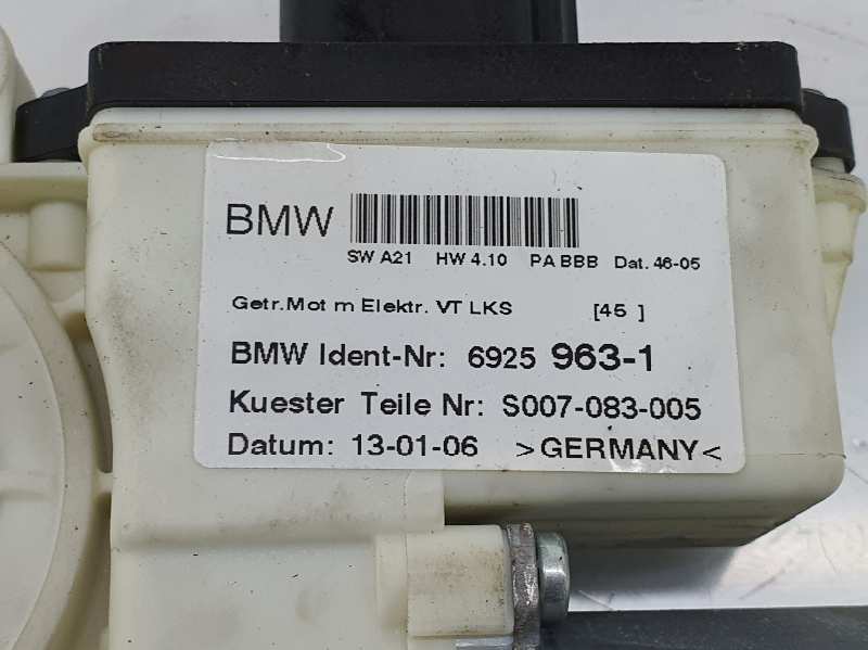 BMW X3 E83 (2003-2010) Vänster framdörr Fönsterregulatormotor 6925963, 67626925963 19747474