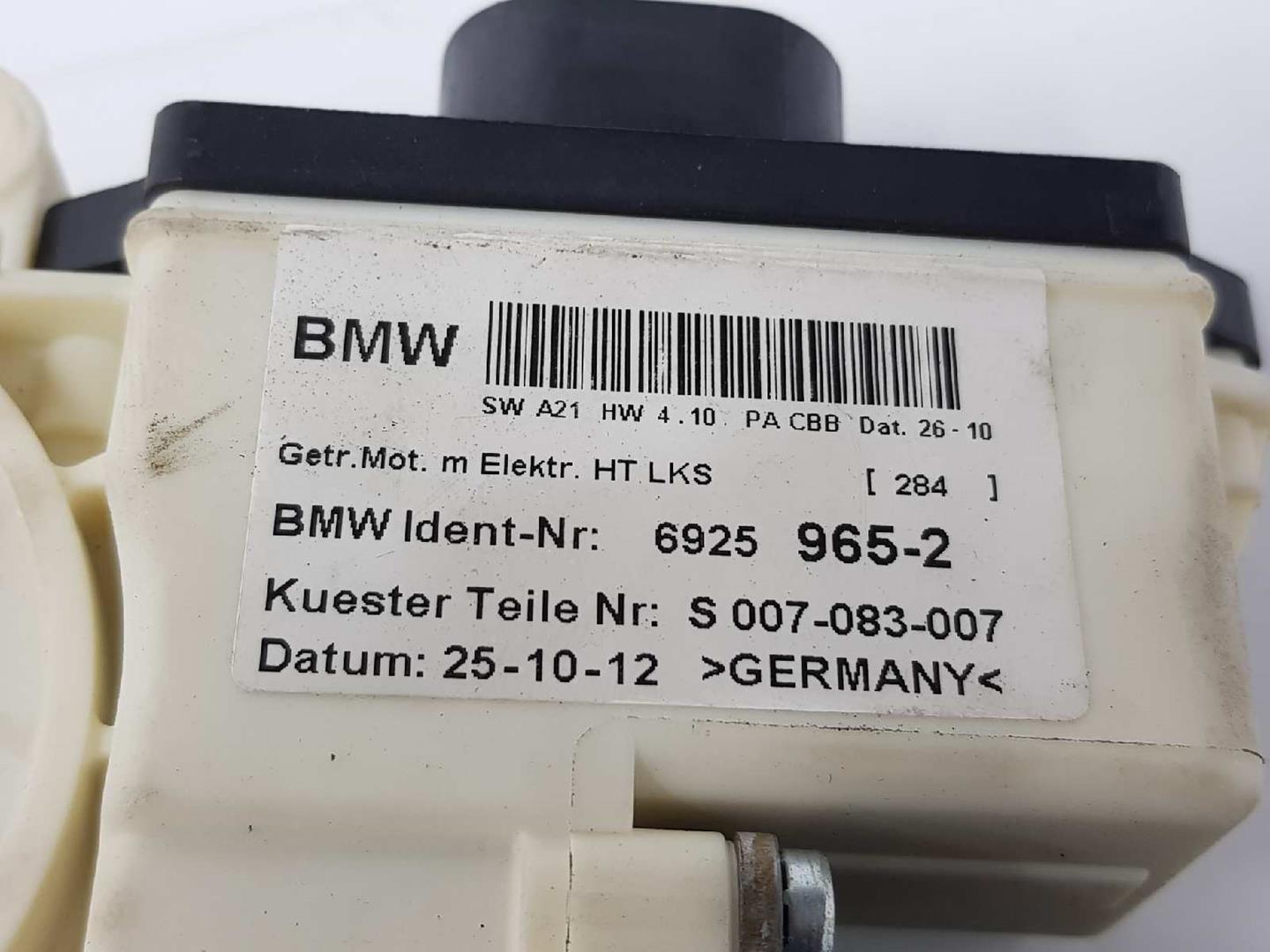 BMW X3 E83 (2003-2010) Galinių kairių durų stiklo pakelėjo varikliukas 67626925965, 69259652 19719479