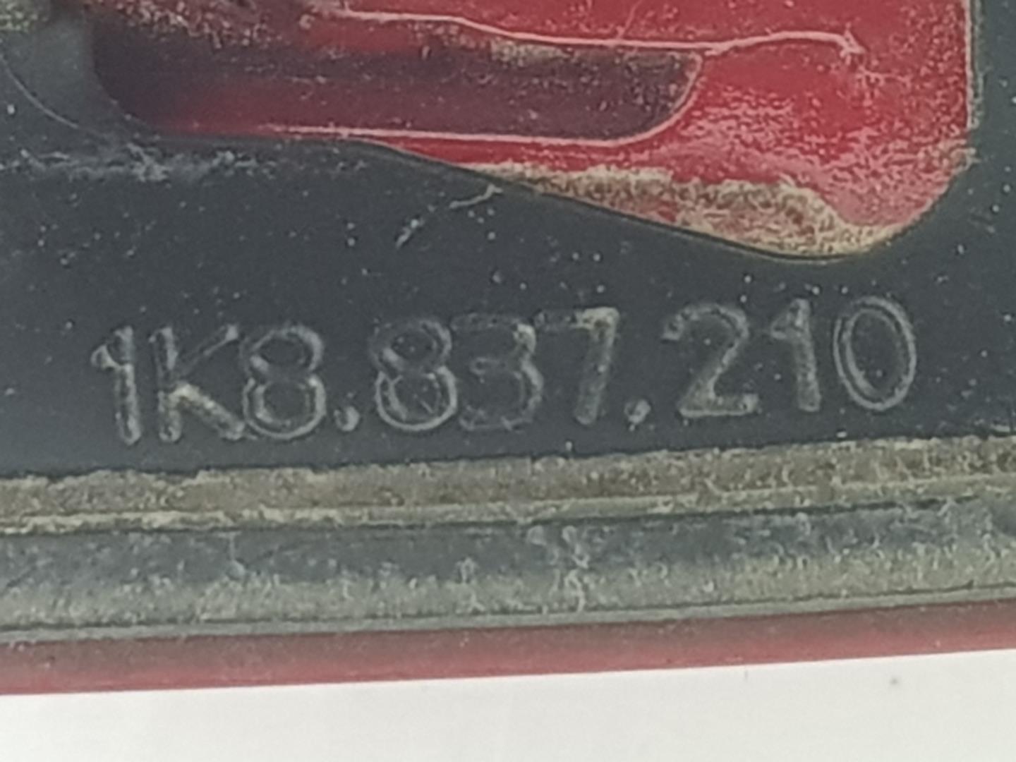 VOLKSWAGEN Golf 6 generation (2008-2015) Bakre högra dörrens yttre handtag 1K8837206E,1K8837206E,COLORROJO 19658374