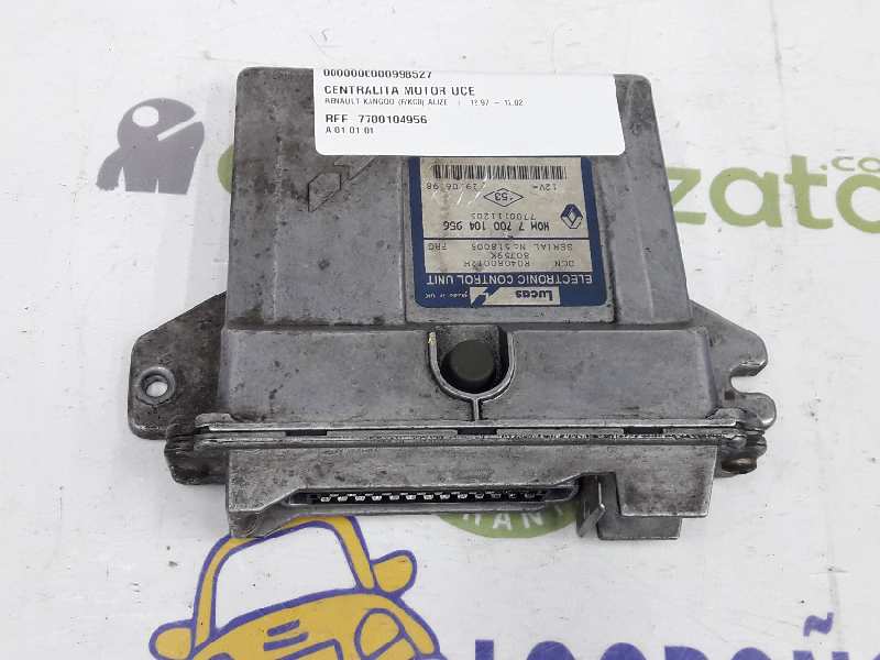 RENAULT Kangoo 1 generation (1998-2009) Variklio kompiuteris 7700104956 19632791