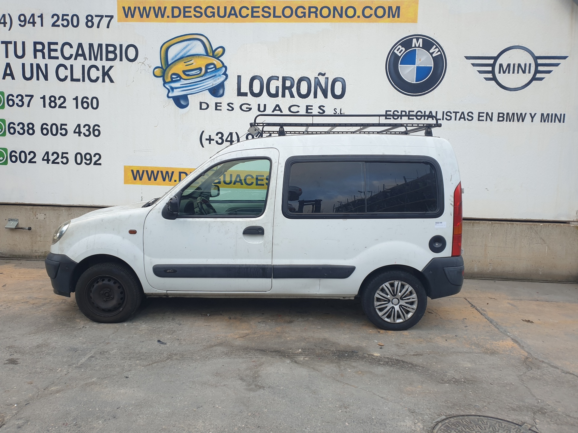 RENAULT Kangoo 1 generation (1998-2009) Ліва передня крило 7751718631,7751718631,COLORBLANCOO389 24235755