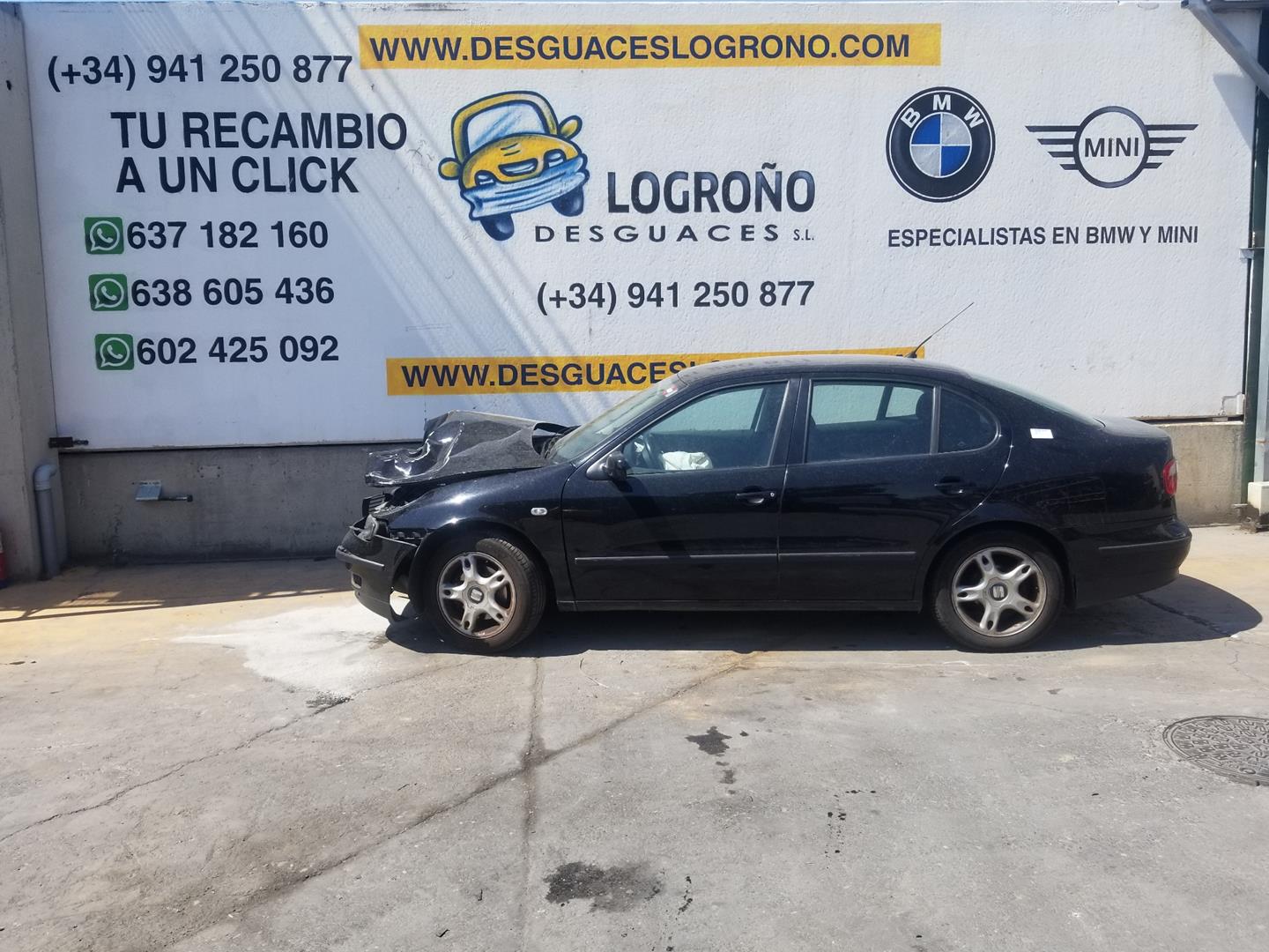 SEAT Toledo 2 generation (1999-2006) Ușa spate dreapta 1M0833056L,1M0833056L 19901359