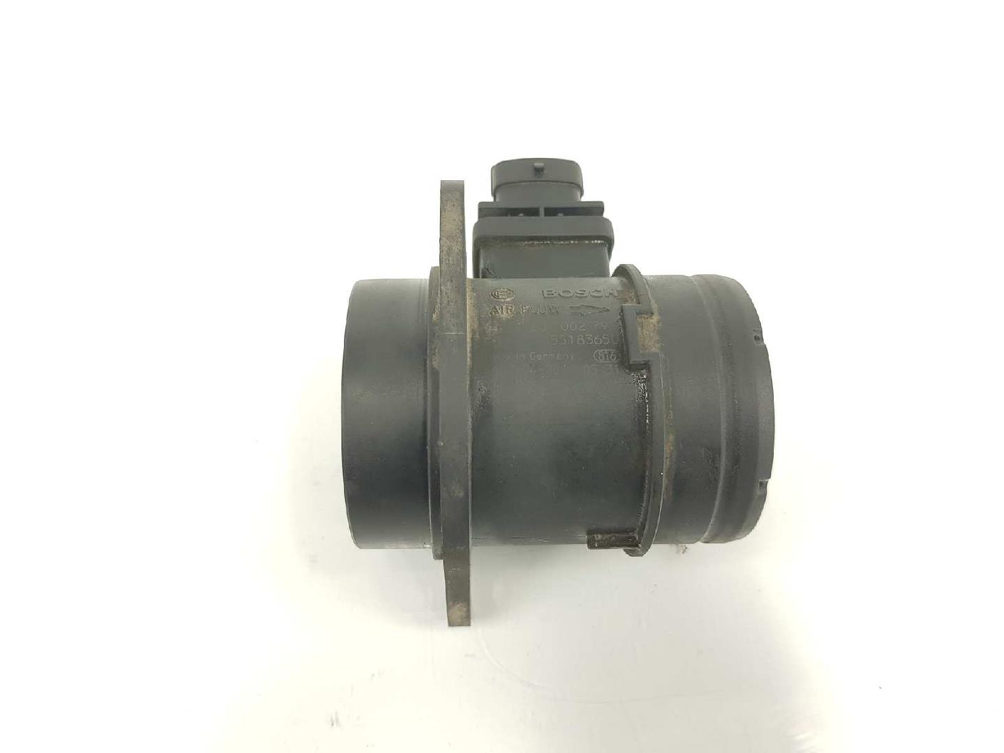 FIAT Punto 3 generation (2005-2020) Mass Air Flow Sensor MAF 55183650,0281002792 19726491