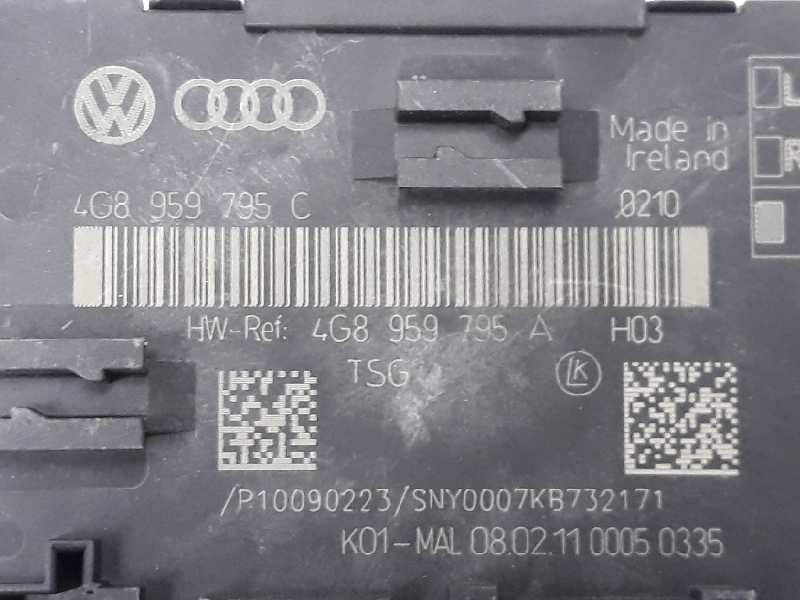 AUDI A7 C7/4G (2010-2020) Citau veidu vadības bloki 4G8959795A, 4G8959795A 19709924