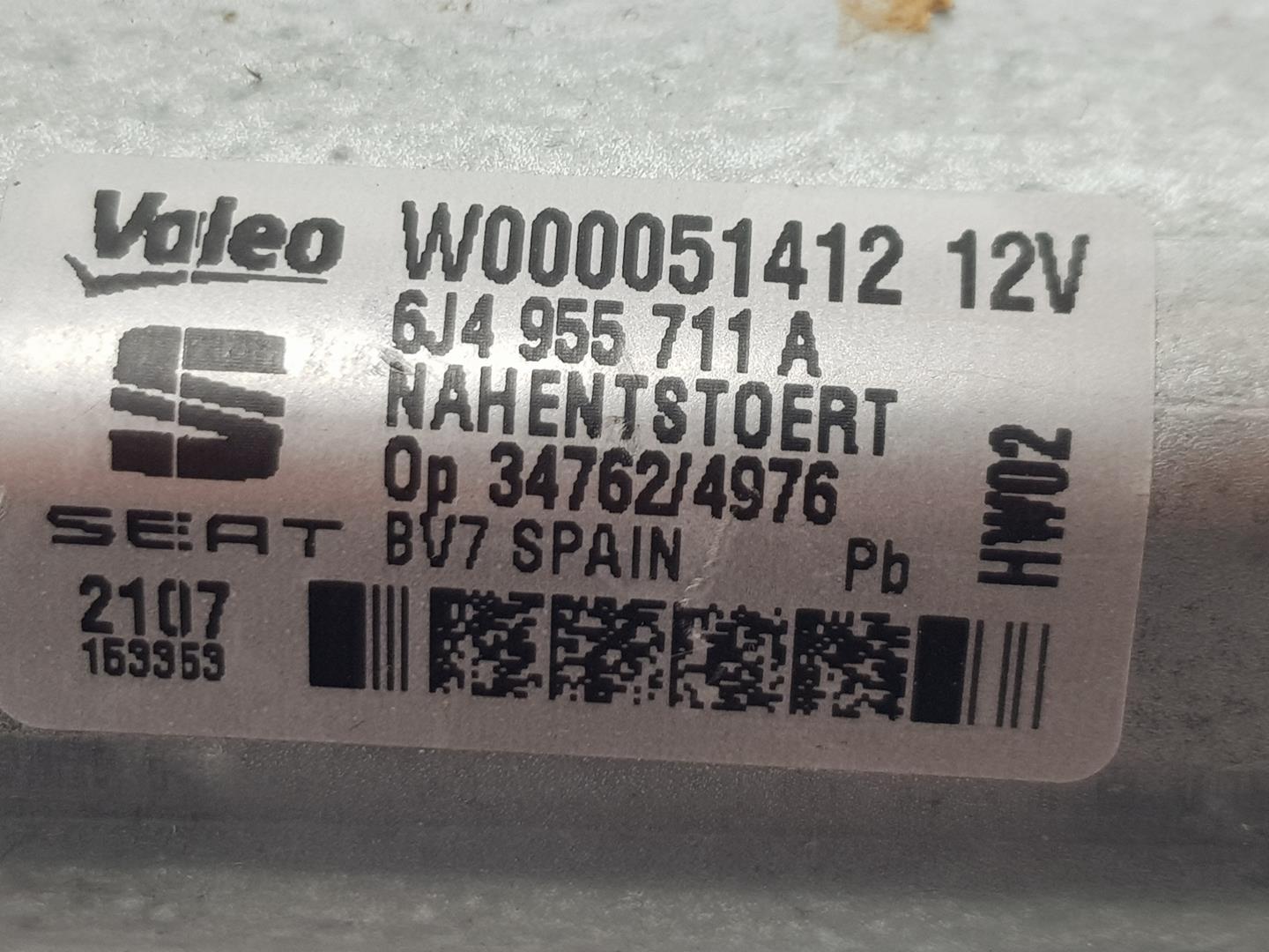 SEAT Ibiza 4 generation (2008-2017) Tailgate  Window Wiper Motor 6J4955711A 19895494