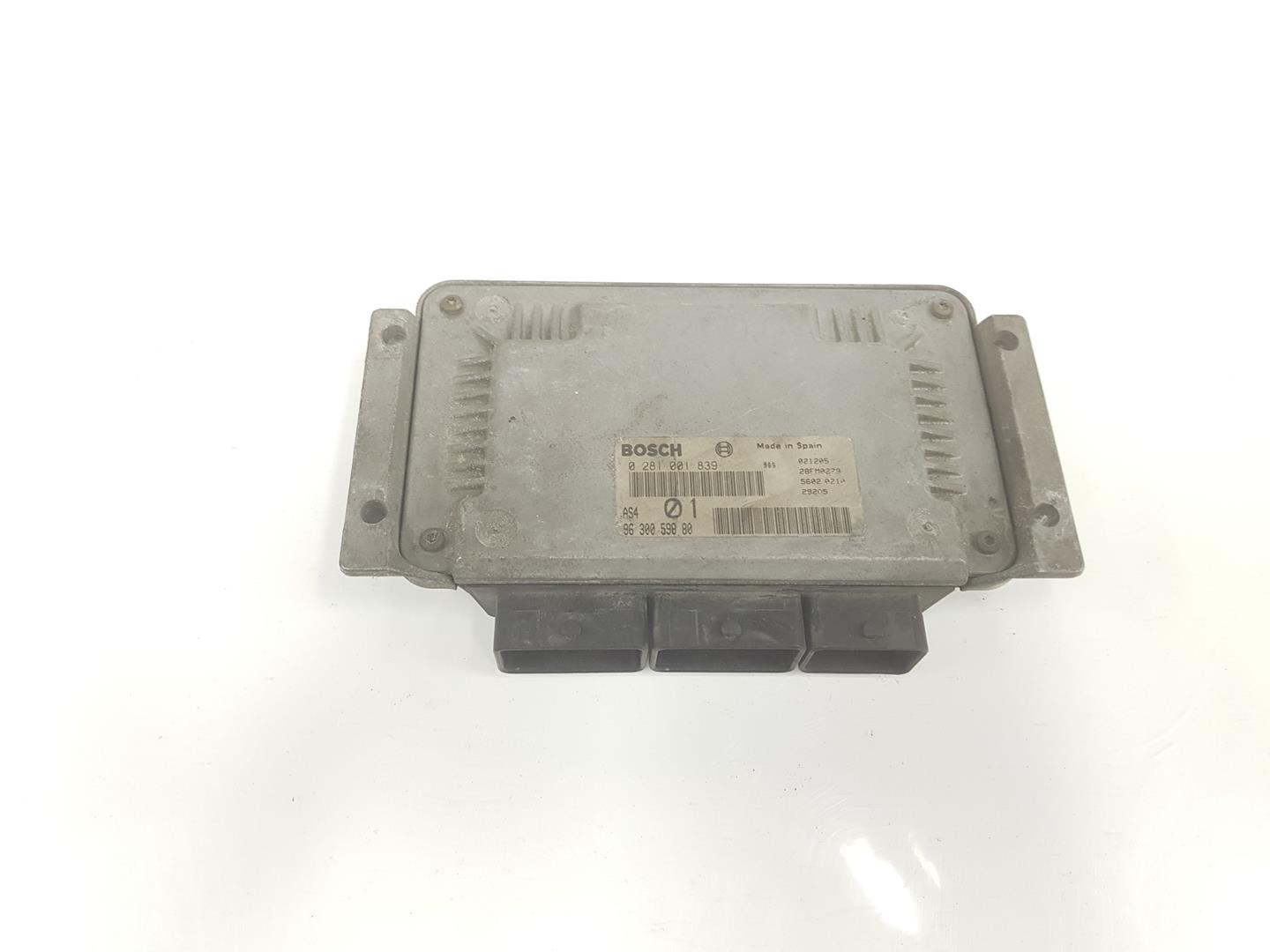 CITROËN Saxo 2 generation (1996-2004) Блок керування двигуном ECU 9630059880,0281001839 19893310