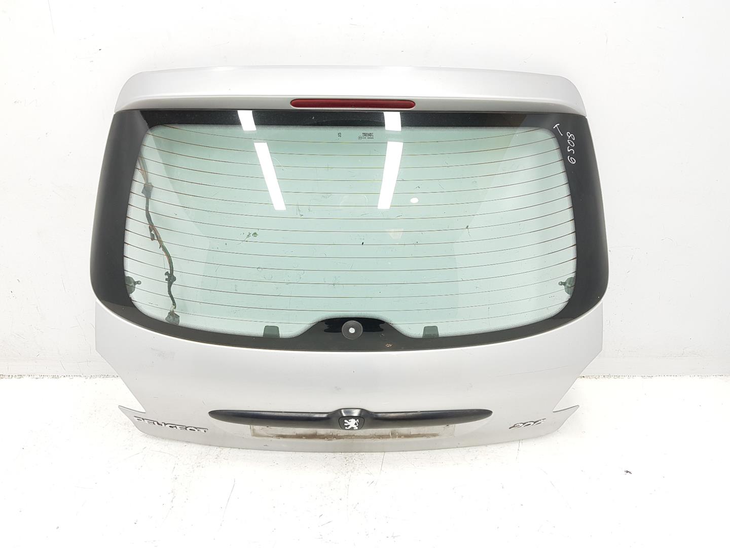 PEUGEOT 206 1 generation (1998-2009) Bootlid Rear Boot 8701R5, 8701R5, COLORGRISCUARZOEYC 24217028