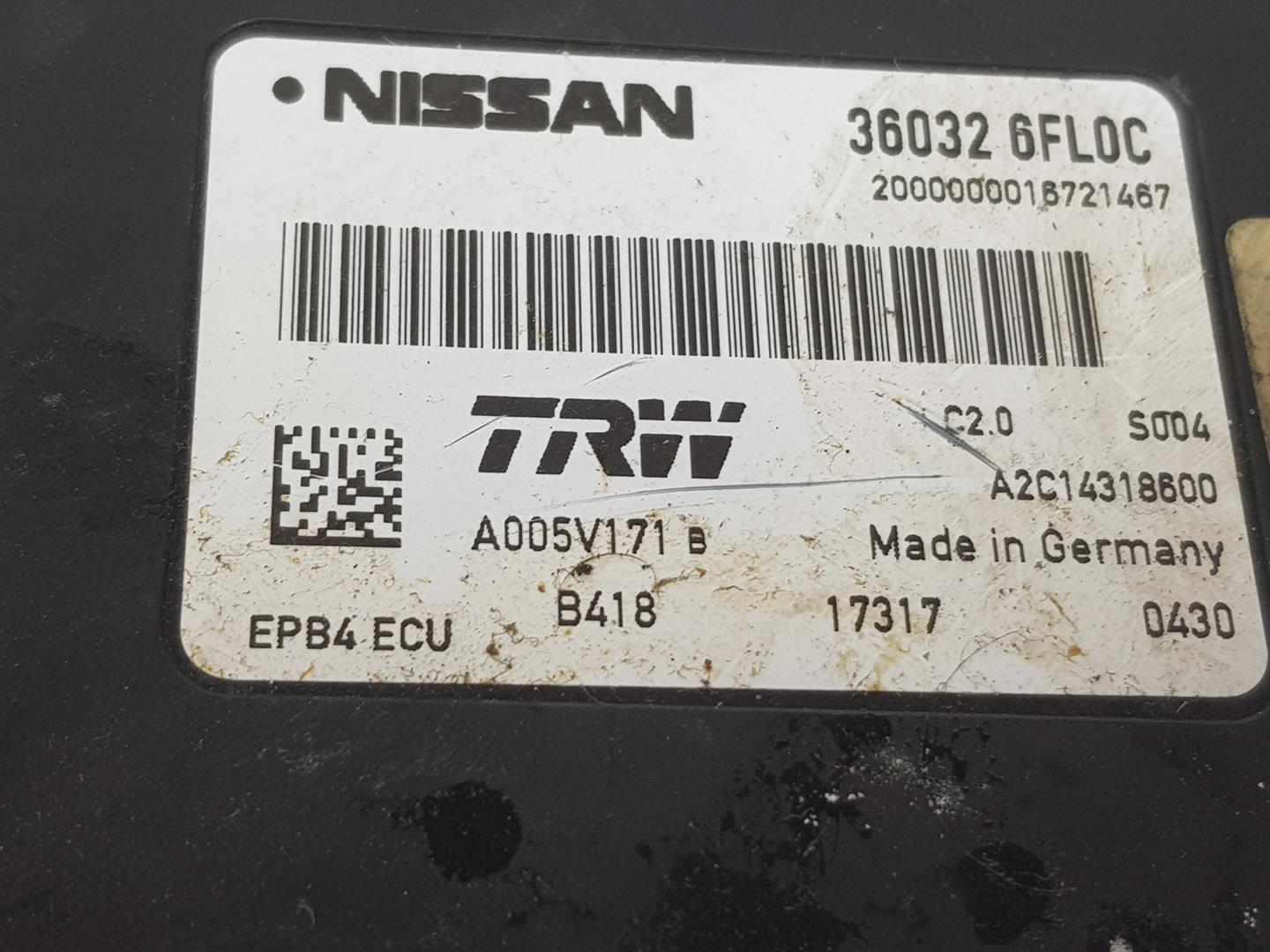 NISSAN X-Trail T32 (2013-2022) Other Control Units 360326FL0C, 360326FL0C 19894938