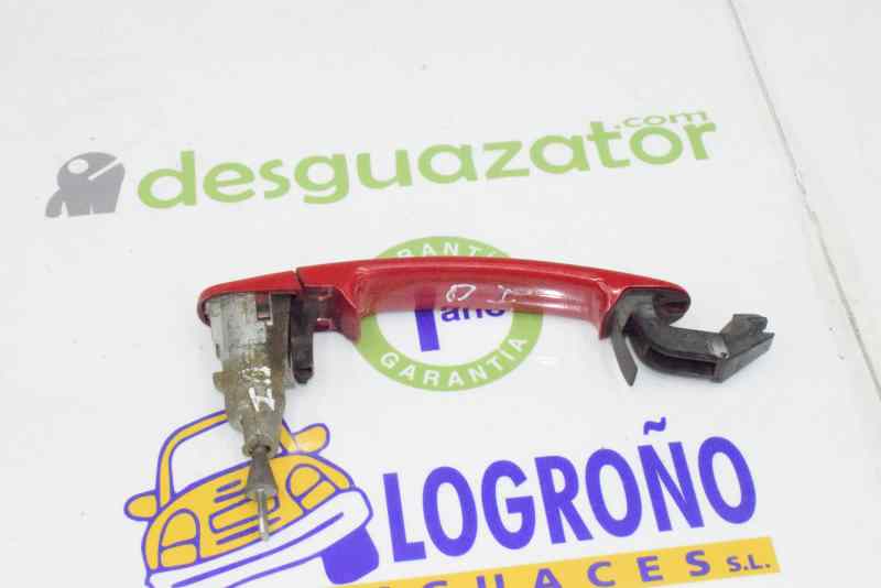 VOLKSWAGEN Golf 5 generation (2003-2009) Front venstre dør utvendig håndtak 3B0837205G, 3B0837205G, ROJO 19557297