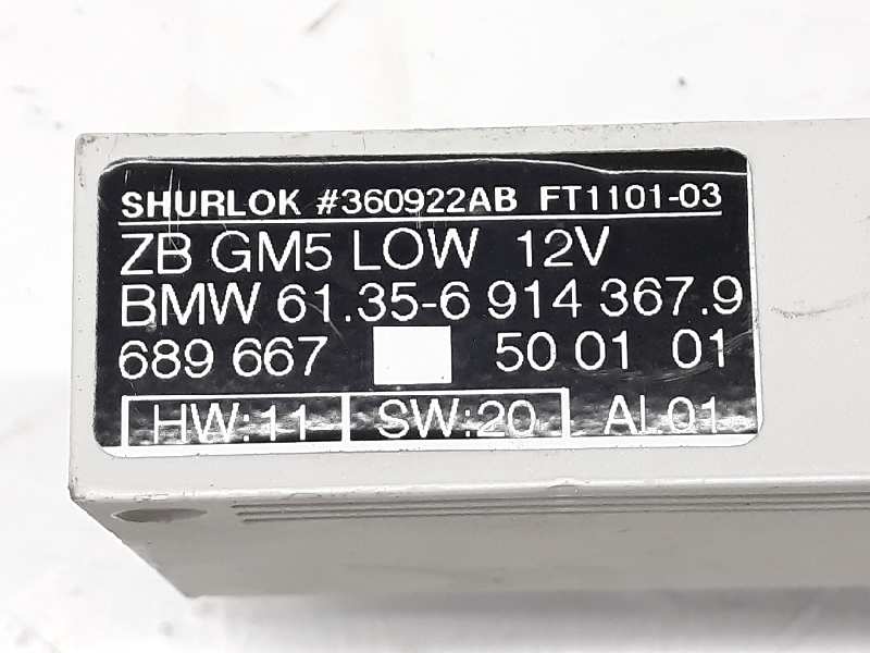 BMW 3 Series E46 (1997-2006) Comfort Control Unit 61356914367, 689667 19659041