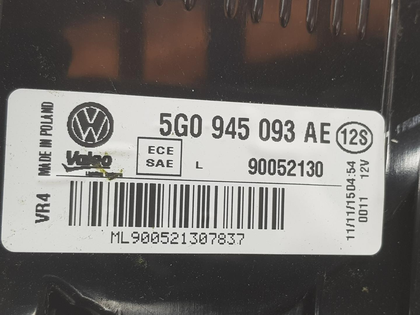 VOLKSWAGEN Golf 7 generation (2012-2024) Vasen takavalo 5G0945093AE, 5G0945093AE 24138146