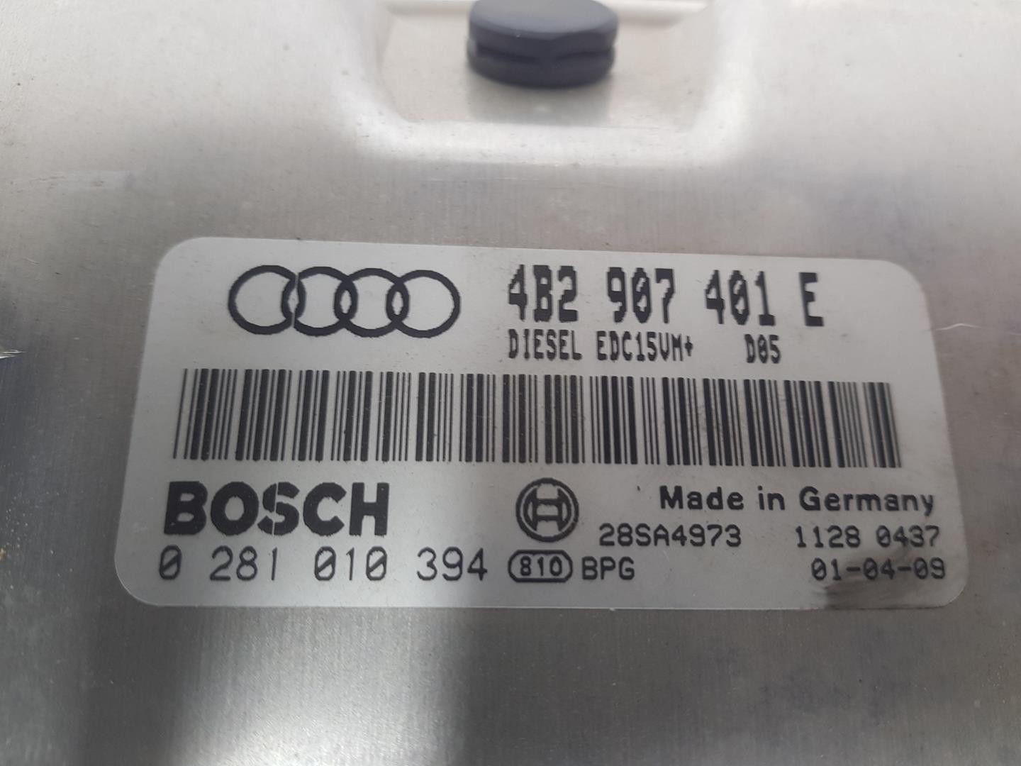 AUDI A3 8L (1996-2003) Motorkontrolenhed ECU 4B2907401E,4B2907401E 19824630