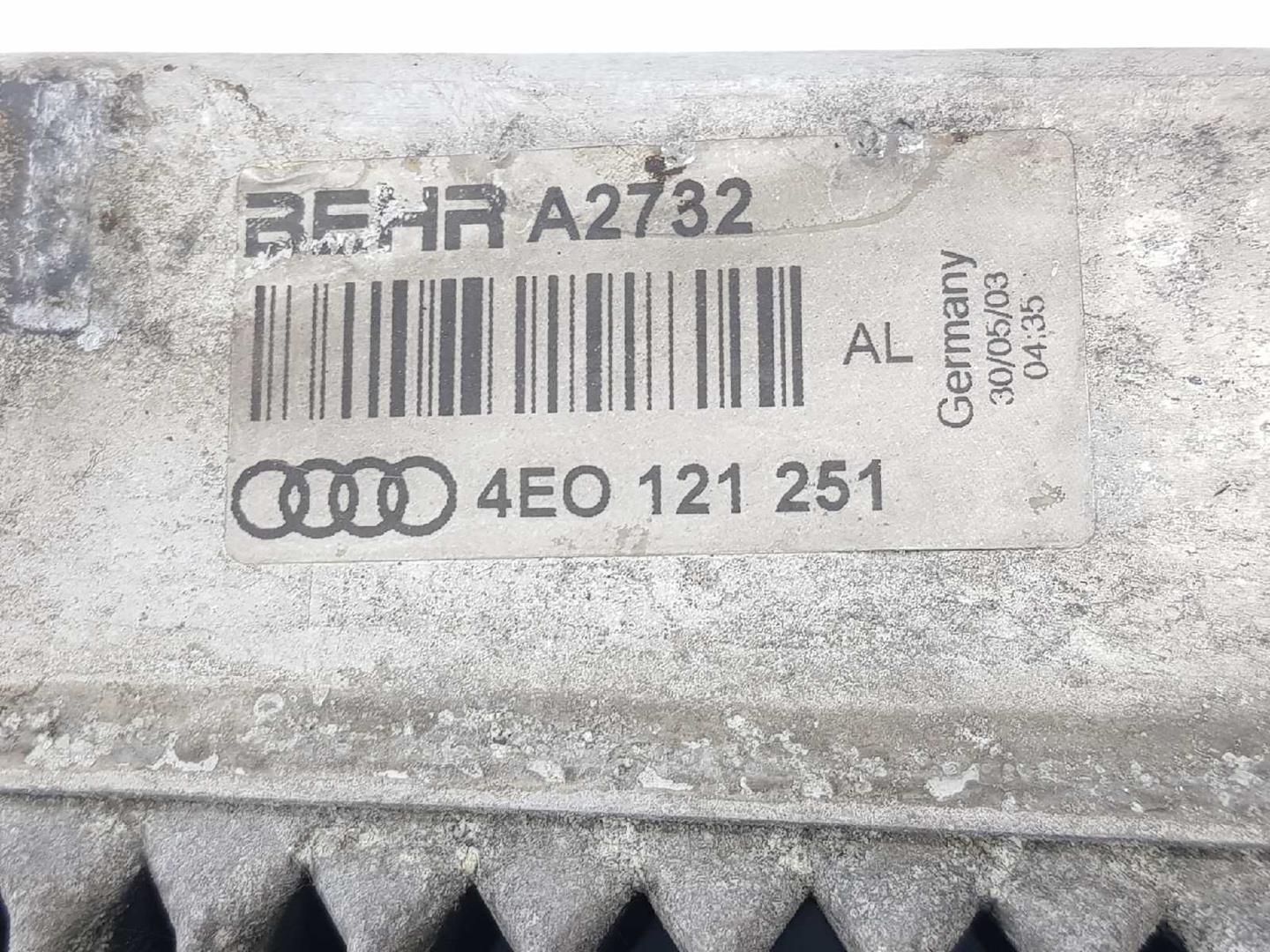 AUDI A8 D3/4E (2002-2010) Aušinimo radiatorius 4E0121251, 4E0121251, A2732 24115928