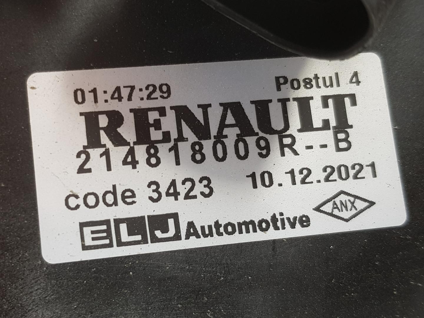 RENAULT Clio 4 generation (2012-2020) Diffuservifte 214818009R, 214818009R 20703702