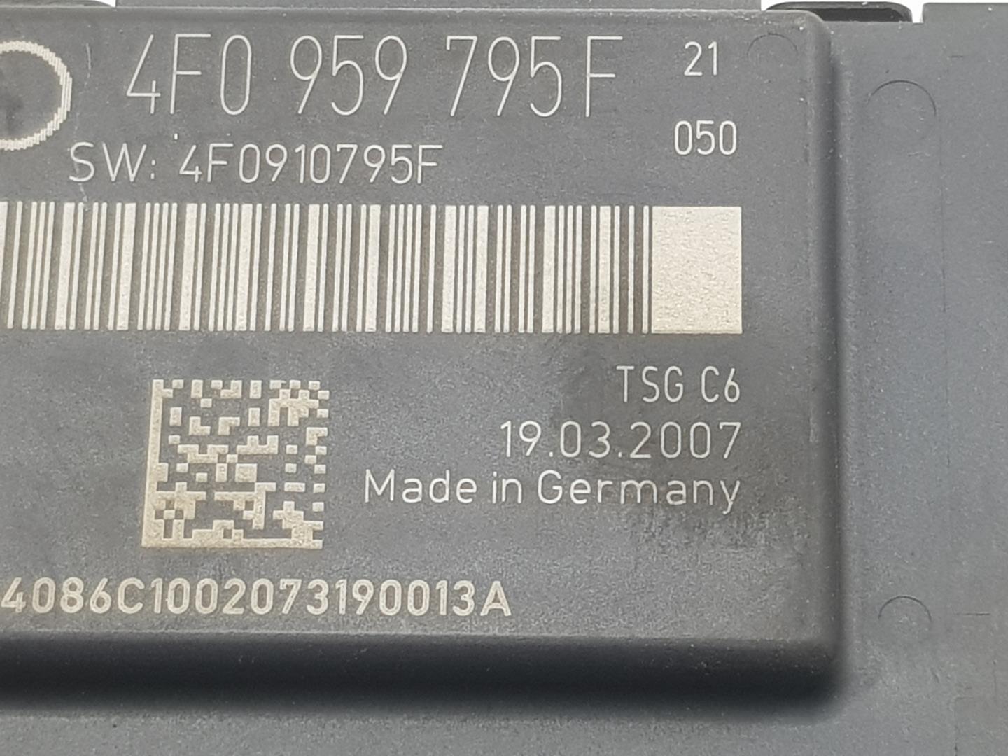 AUDI A6 C6/4F (2004-2011) Alte unități de control 4F0959795F, 4F0959795F 24219712