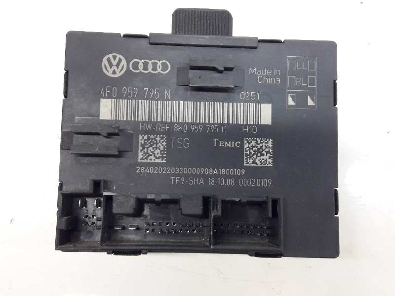 AUDI A5 8T (2007-2016) Other Control Units 8K0959795C,4F0959795N 19648044