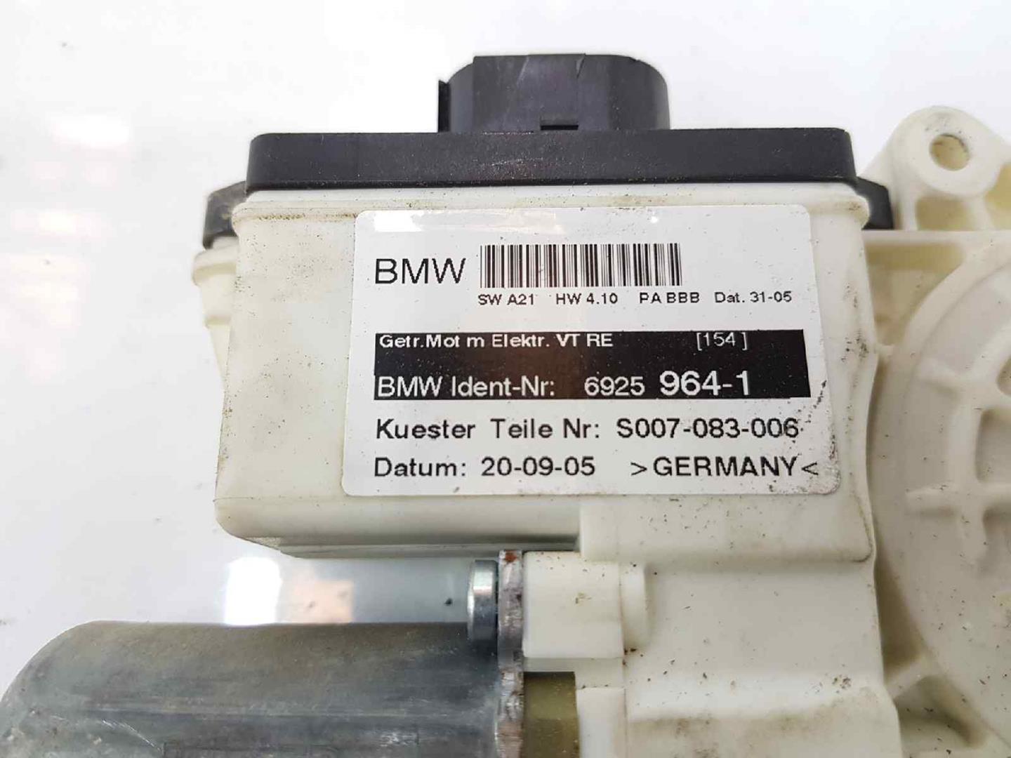 BMW X3 E83 (2003-2010) Moteur de commande de vitre de porte avant droite 6925964, 67626925964 19656507