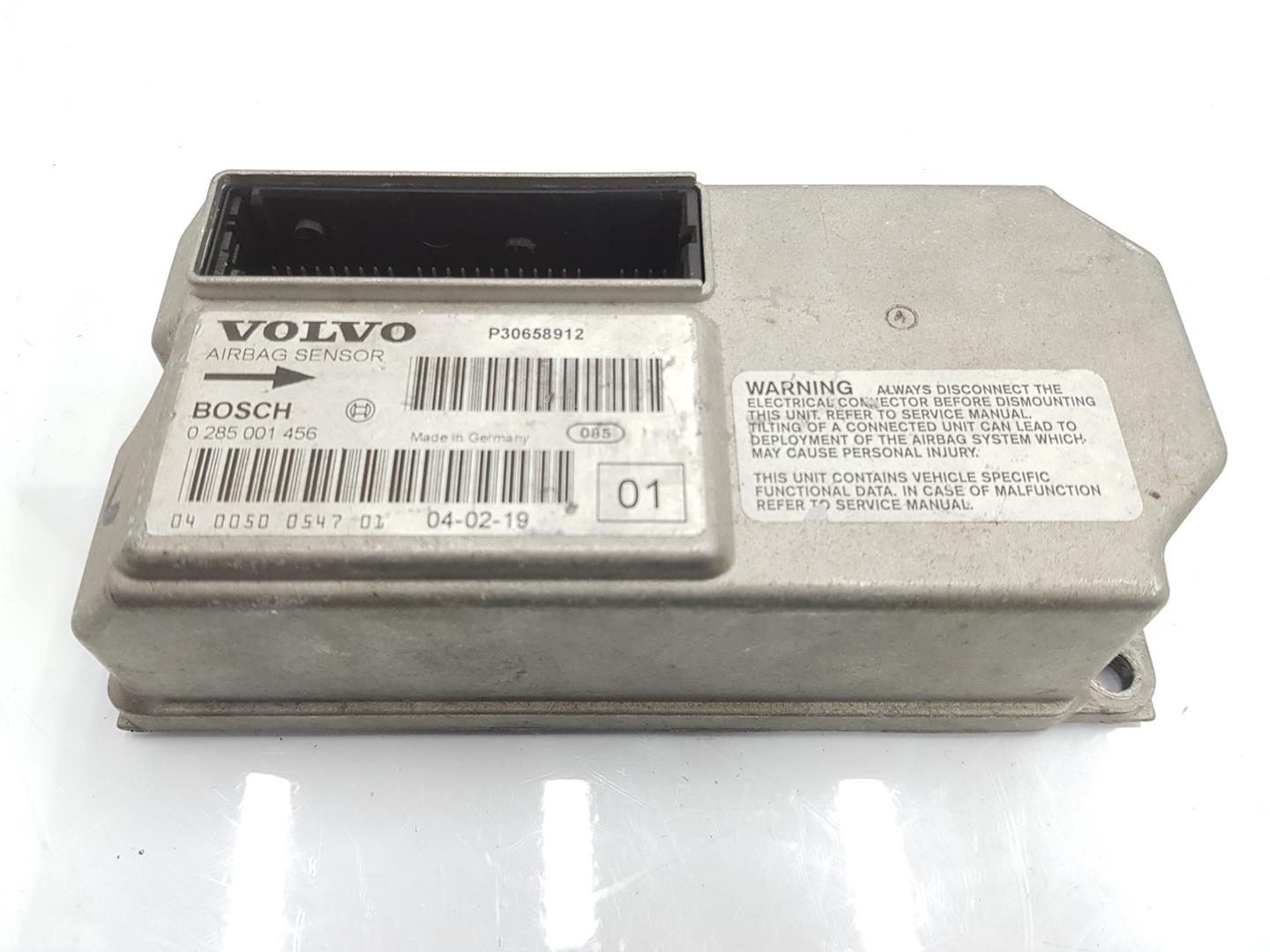 VOLVO V70 2 generation (2000-2008) Oro pagalvių (SRS) valdymo blokas (kompiuteris) 30658912, P30658912, 2222DL 24857044