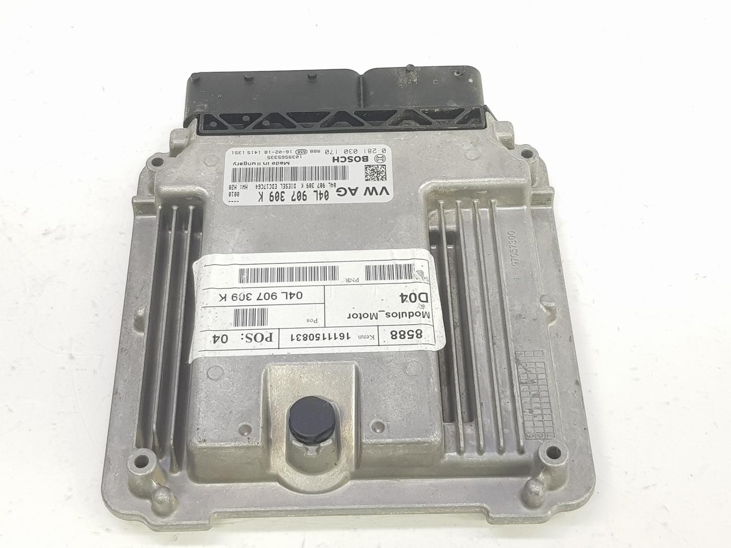 SEAT Alhambra 2 generation (2010-2021) Moottorin ohjausyksikkö ECU 04L907309K,0281030170 19691897