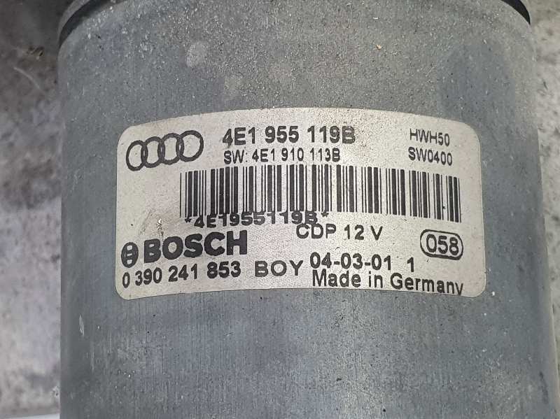 AUDI A8 D3/4E (2002-2010) Mécanisme d'essuie-glace avant 4E1955119B, 0390241853, 4E1955603E 24115815