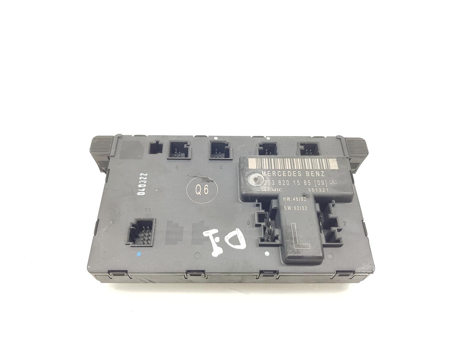 MERCEDES-BENZ C-Class W203/S203/CL203 (2000-2008) Other Control Units A2038201585, A2038201585 20613422