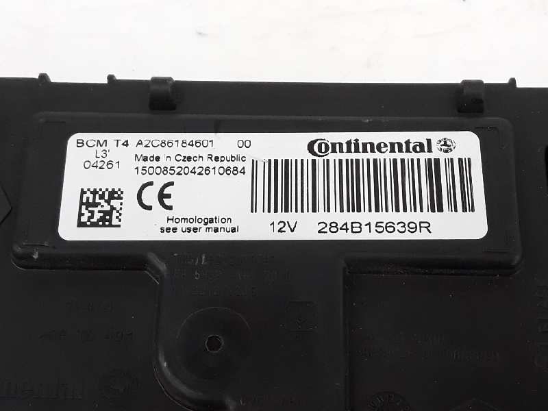 RENAULT Clio 3 generation (2005-2012) Other Control Units 284B15639R,284B15639R,BCMT4 19664957