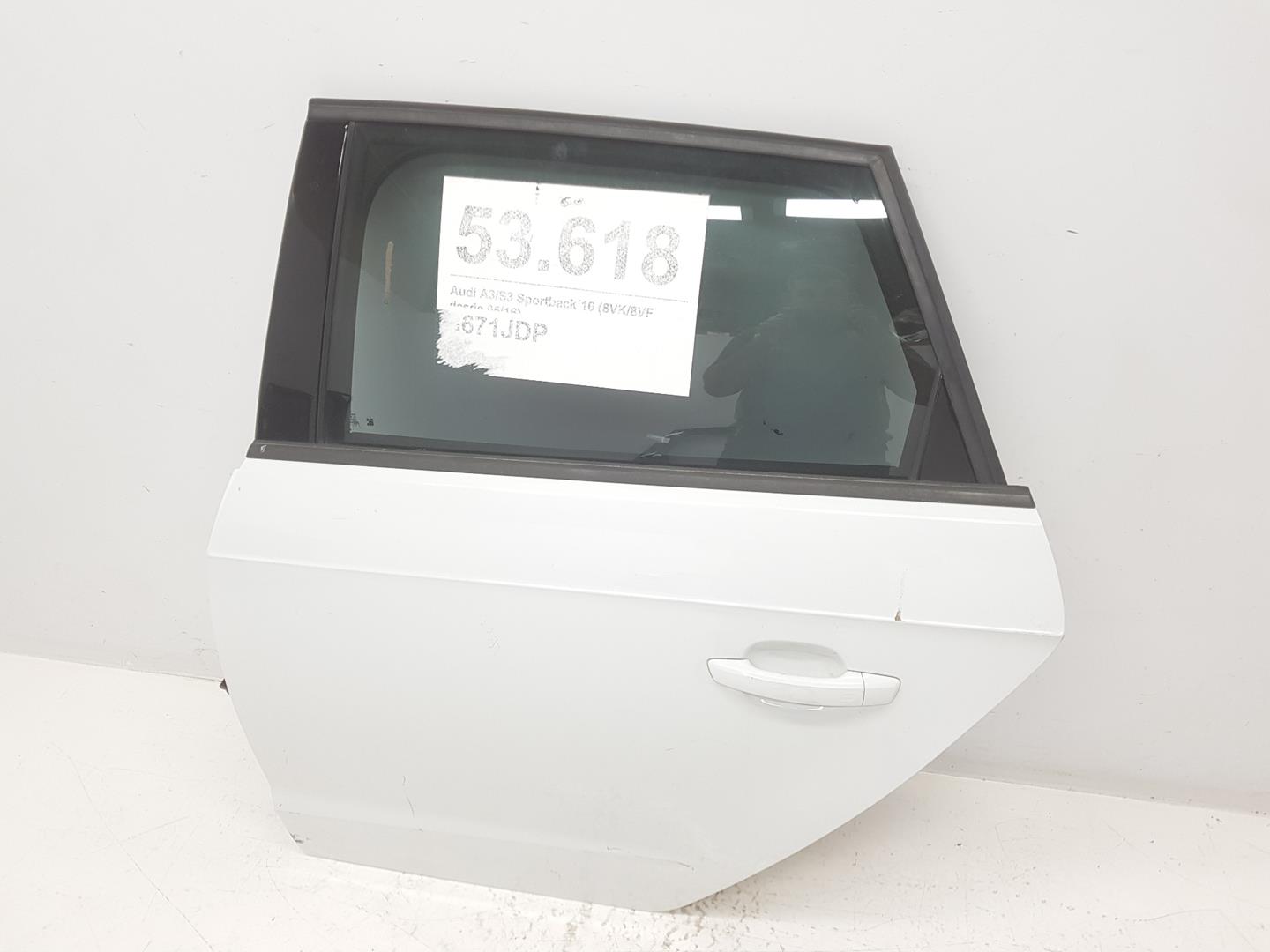 AUDI A3 8V (2012-2020) Rear Left Door 8V4833051B, COLORBLANCO2Y, 1161CB 25035046