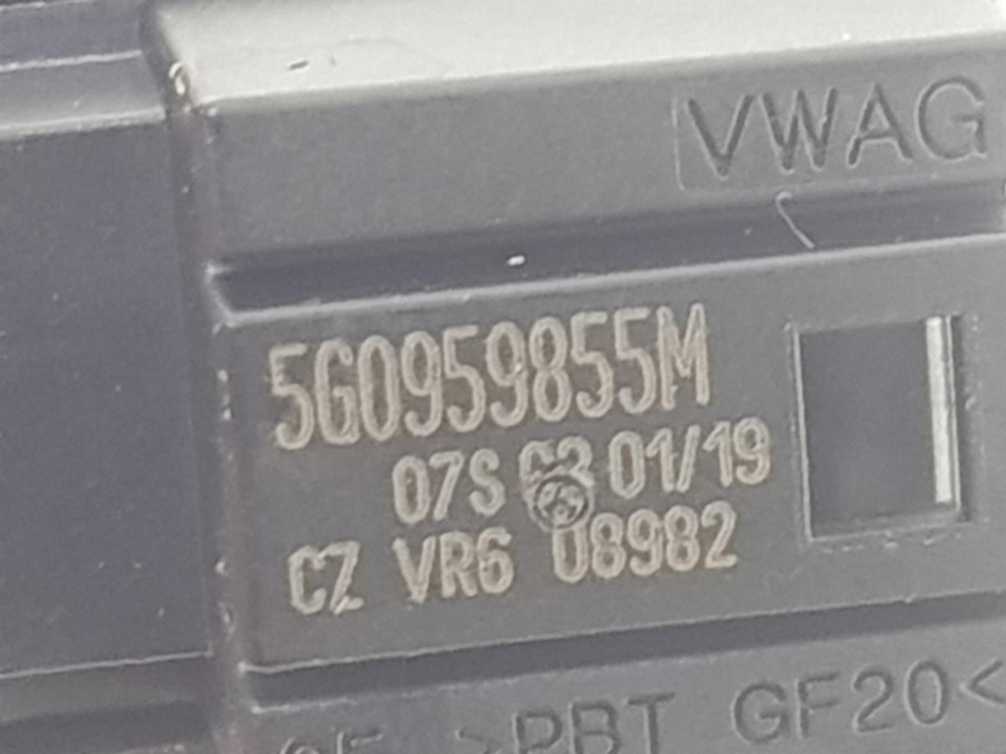 VOLKSWAGEN Golf 7 generation (2012-2024) Rear Right Door Window Control Switch 5G0959855K, 5G0959855M 19832158