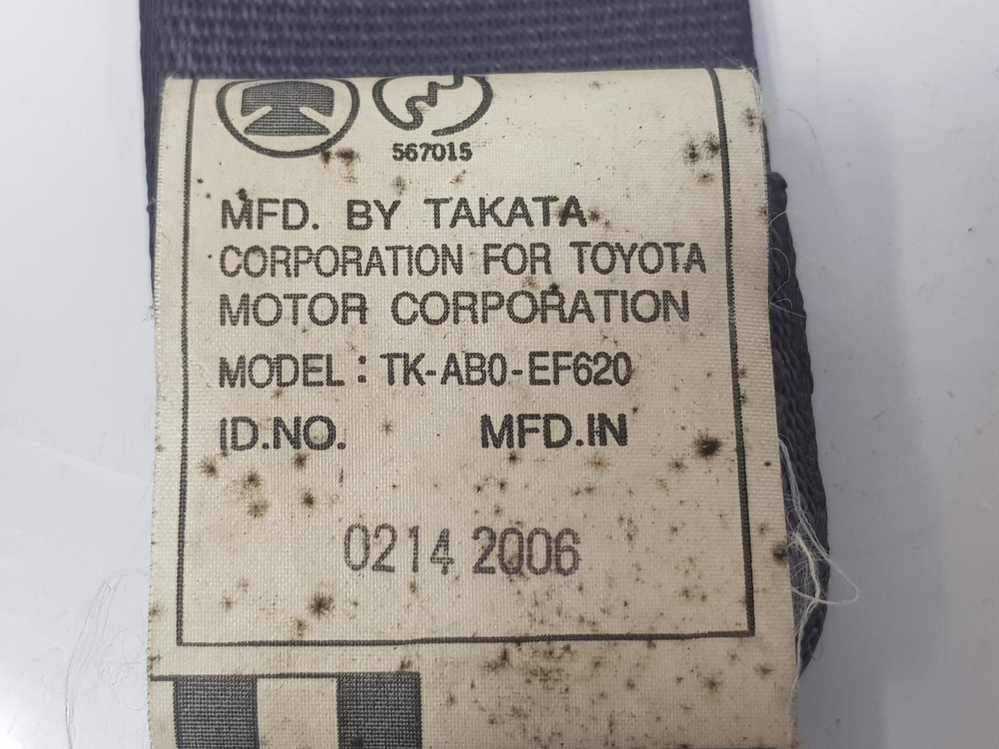 TOYOTA Land Cruiser 70 Series (1984-2024) Rear Right Seatbelt 7336060390B0,7336060390B0 23826335