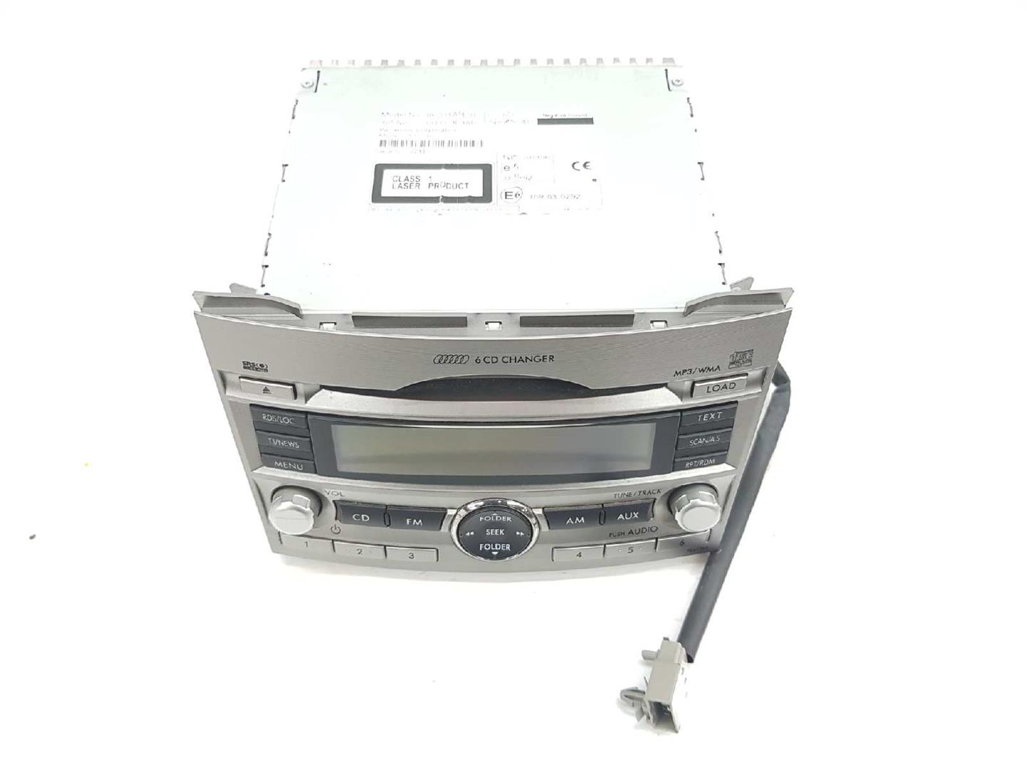 SUBARU Legacy 5 generation (2009-2015) Music Player Without GPS 86201AJ410, 86201AJ410, CQEF1873AD 24077107