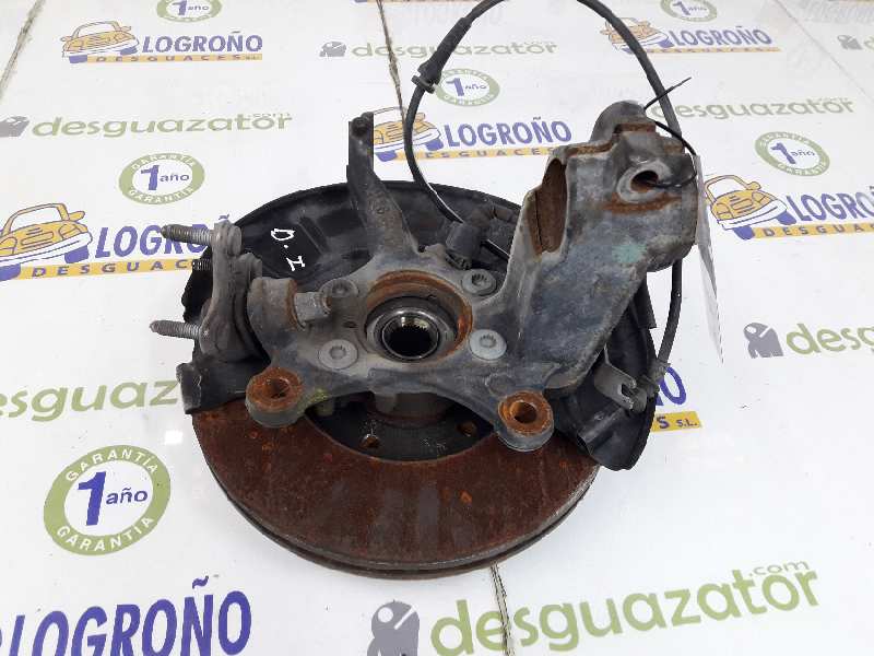 SEAT Altea 1 generation (2004-2013) Ступица передняя левая 1K0407255AA,1K0407255AA 26360045