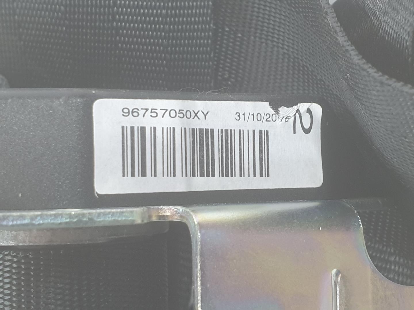 CITROËN C-Elysee 2 generation (2012-2017) Rear Right Seatbelt 96757050XY,96757050XY 19674512