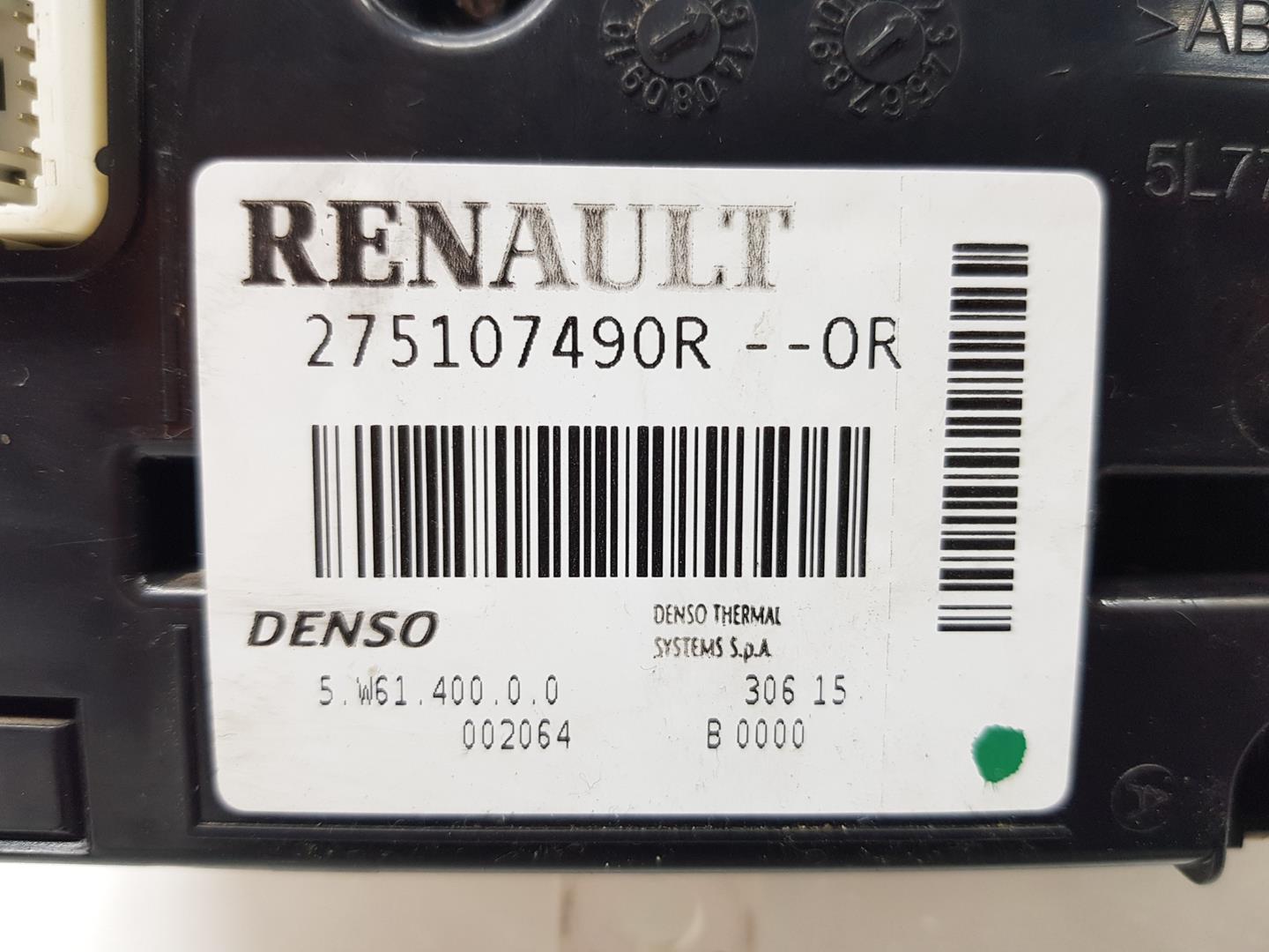 RENAULT Master 3 generation (2010-2023) Klimato kontrolės (klimos) valdymas 275107490R, 275107490R 24867207