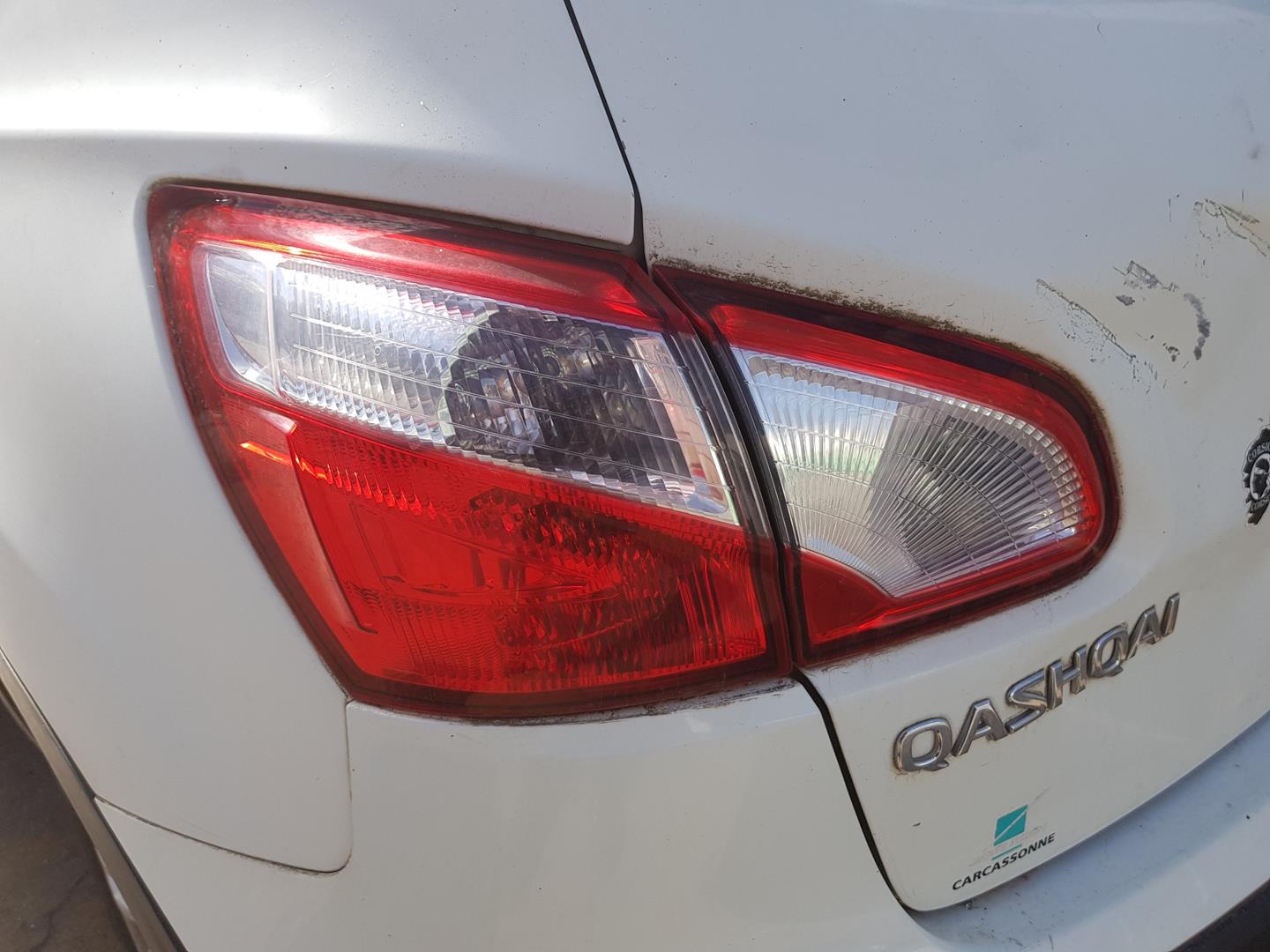 NISSAN Qashqai 1 generation (2007-2014) Aizmugurējais buferis 85022BR10H, 85022BR10H, COLORBLANCO326 19867590