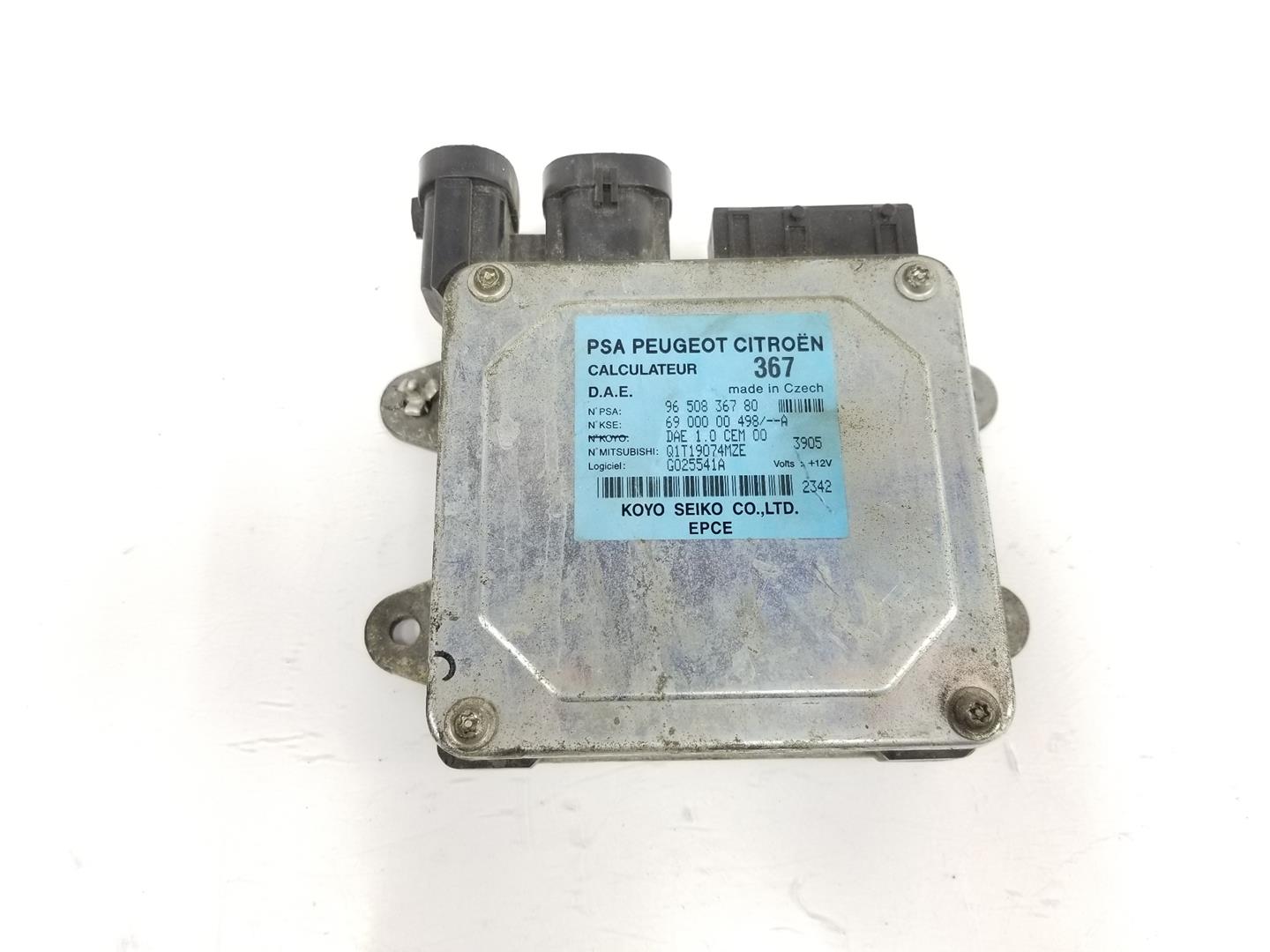 CITROËN C3 1 generation (2002-2010) Power steering control unit 9650836780 19931033