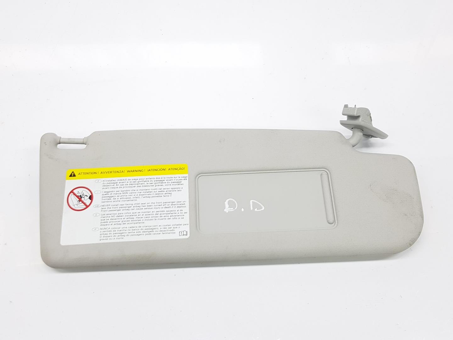 VOLKSWAGEN Passat B6 (2005-2010) Right Side Sun Visor 3C0857552N, 3C0857552N 19869886